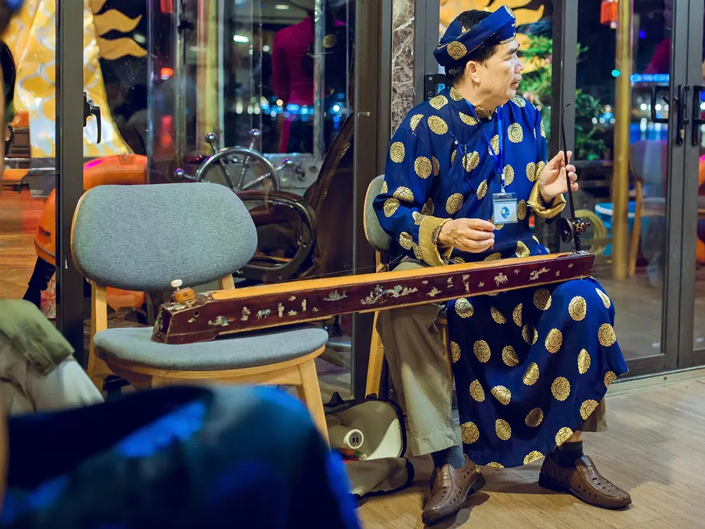 Music Folk Song in Hue, Vietnam