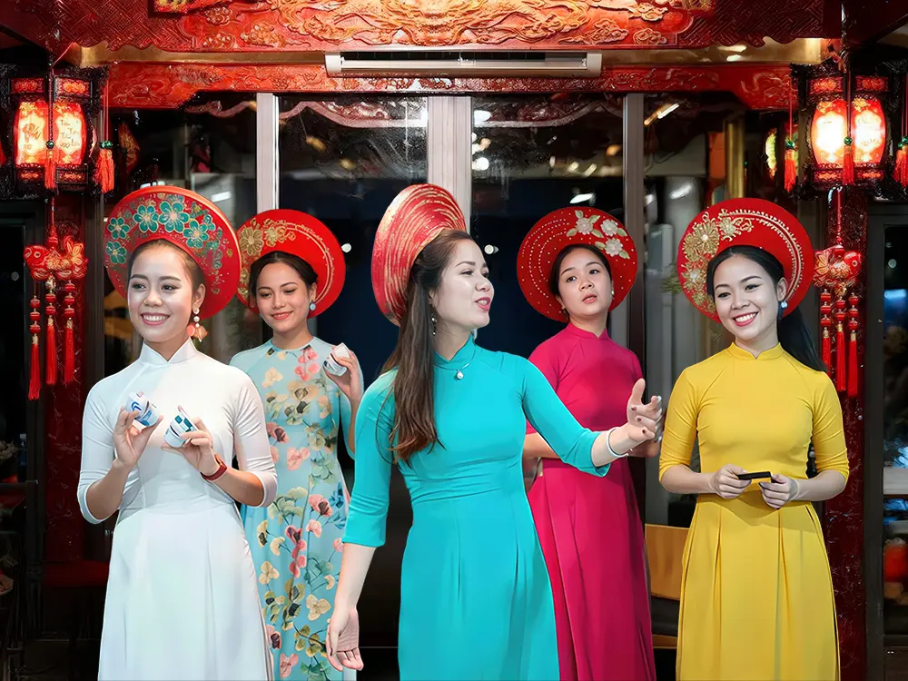 Music Folk Song in Hue, Vietnam